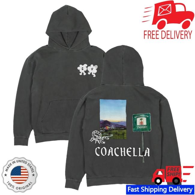 Coachella Merch Coachella Valley Watercolors Tee Shirt - Good Tee Store