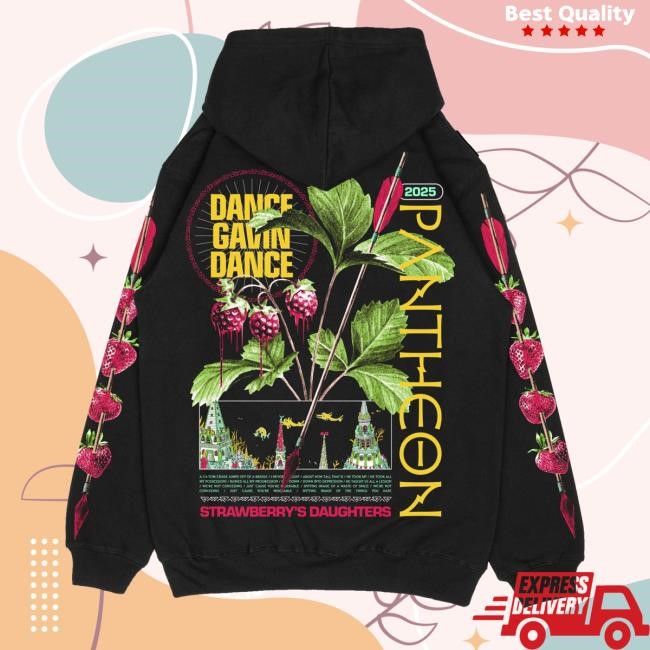 Rise Records Merch Store Dance Gavin Dance Strawberry's Daughters Heavy Faded T-Shirt - Good Tee Store