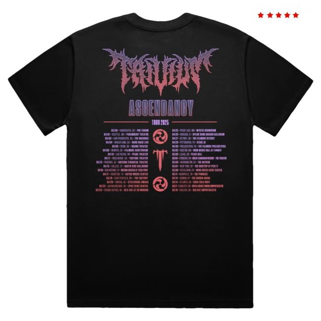 Official Trivium Merch Ascendancy Tour Sweatshirt 2025 - Good Tee Store