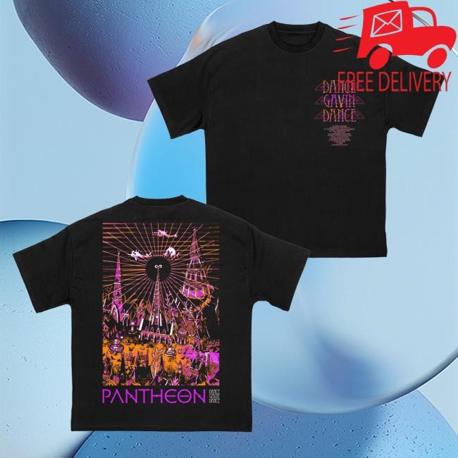 Trending Rise Records Merch Dance Gavin Dance Pantheon Black Zip Hoodie - Good Tee Store