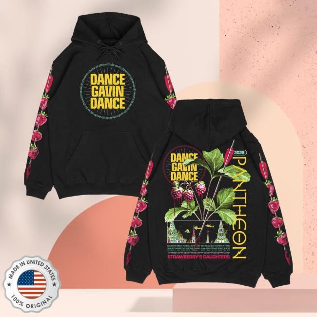 Rise Records Merch Store Dance Gavin Dance Strawberry's Daughters Heavy Faded T-Shirt - Good Tee Store