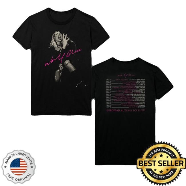 European Autumn Tour 2022 Shirt Wolf Alice Merch Store - Good Tee Store