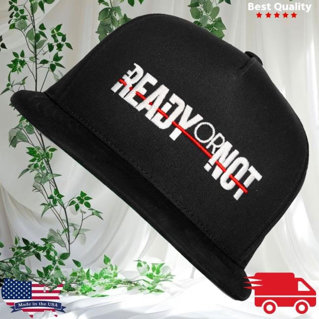 Trending Ready Or Not Merch Ready Or Not Branded Hat - Good Tee Store