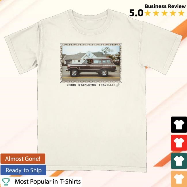 Official Chris Stapleton Merch Traveller Jeep Photo Funny Shirt - Good Tee Store