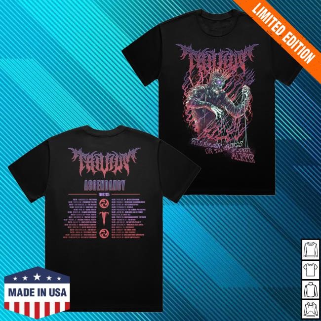 Official Trivium Merch Ascendancy Tour Sweatshirt 2025 - Good Tee Store