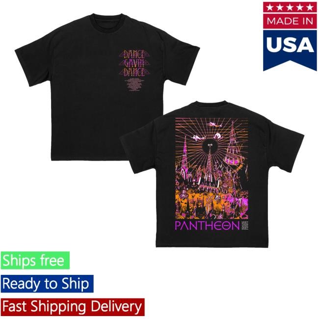 Dance Gavin Dance Pantheon Black T-Shirt  Hoodie  Tank Top  Sweater And Long Sleeve T-Shirt - Good Tee Store