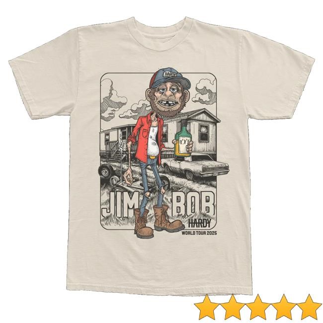 Official Hardy Store Jim Bob World Tour Zip Hoodie - Good Tee Store