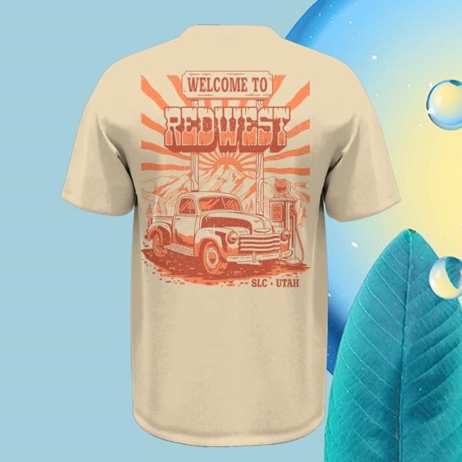 Official Red West Gas Pump Tee - Good Tee Store