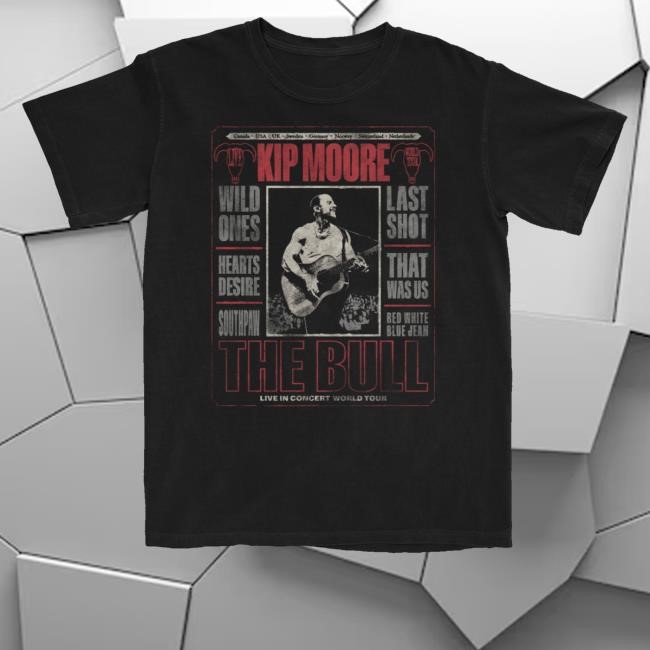 Official Kip Moore Merch Shop Store Rocker Tee Shirt - Good Tee Store