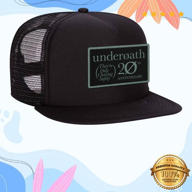 Official Underoath Shop Store Tocs Patch Trucker Hat - Good Tee Store