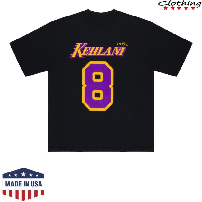 Official Kehlani Crash 8 Black Tee - Good Tee Store