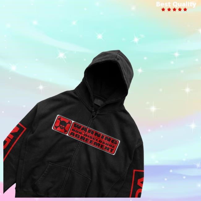 Official Trippieredd Merch Shop Store Warning Nda Tee Shirt - Good Tee Store