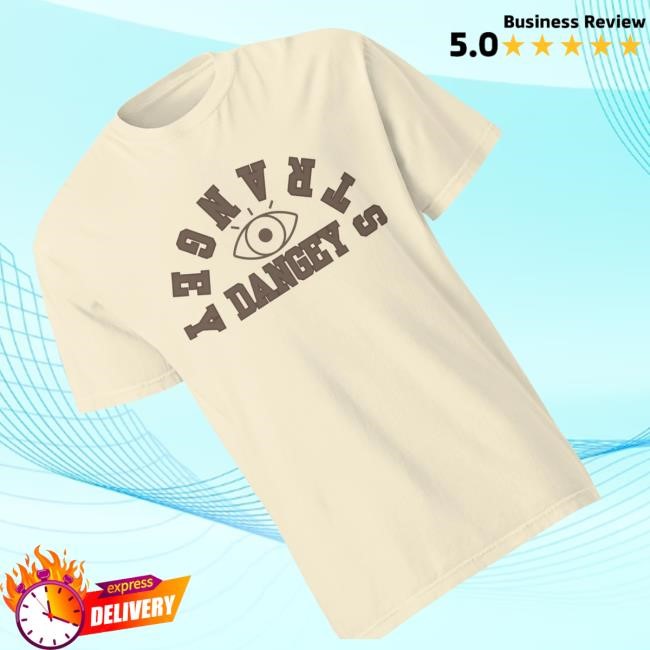 Mwmh Shop Merch Store Strangey Dangey Varsity Tee Shirt - Good Tee Store