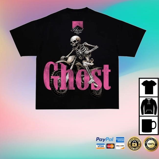 Official Ghost Racing Merch Skelii's Dirtbike Sweaters - Good Tee Store