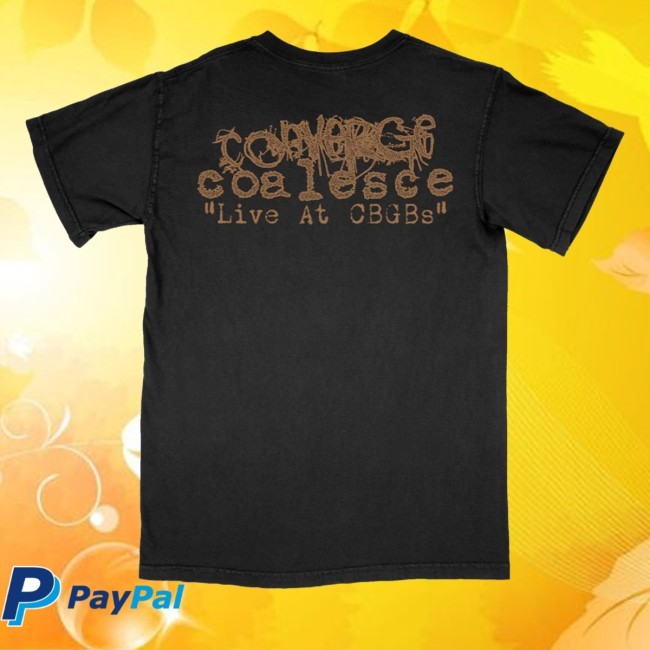 Deathwish Inc Merch Store Converge & Coalesce Live At Cbgbs Symbol Funny Shirt - Good Tee Store