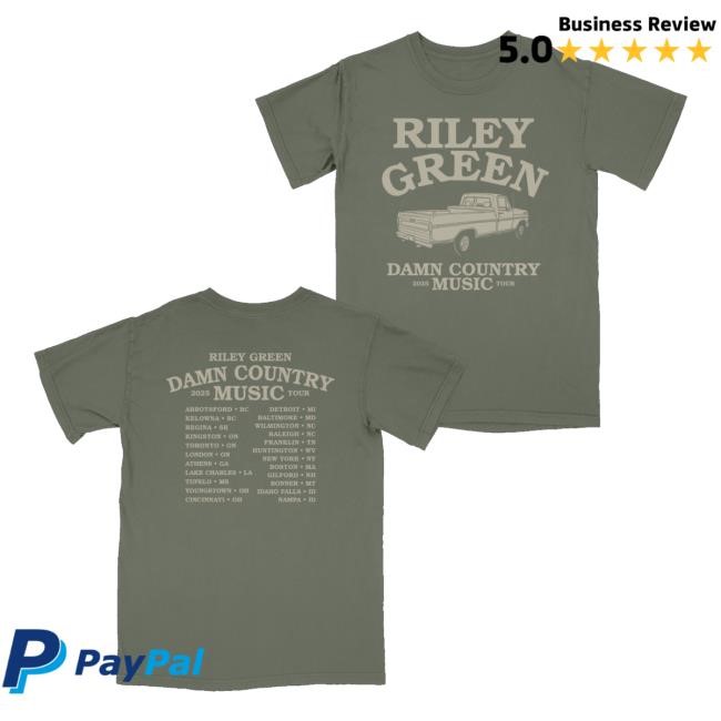 Trending Rgreen Merch Dcm Tour Tee Shirt Moss - Good Tee Store
