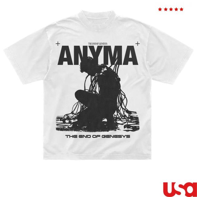 Official Anyma Merch Shop Store The End Of Genesys White Sweatshirt - Good Tee Store