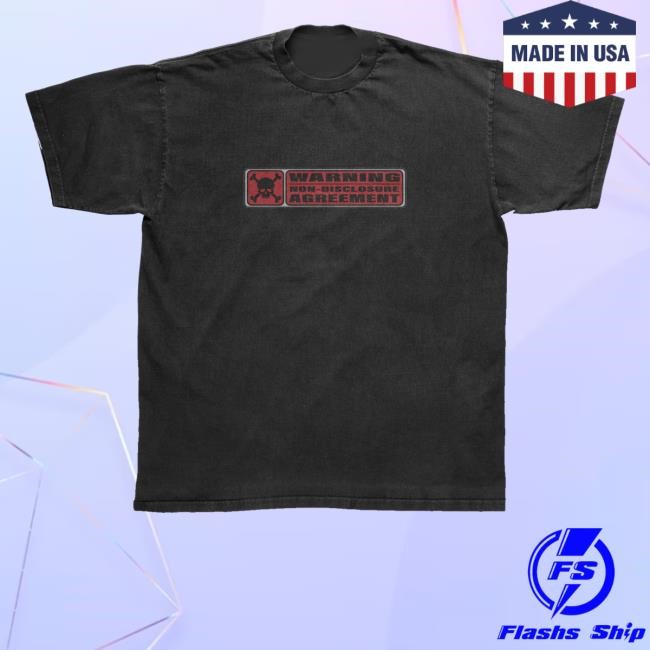 Official Trippieredd Merch Shop Store Warning Nda T Shirts - Good Tee Store