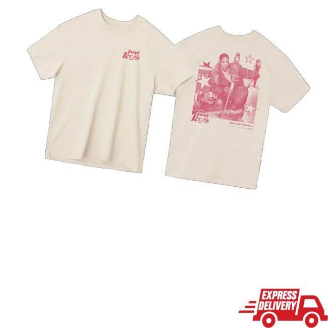 Merchlabs Keke Palmer Just Keke Heavyweight Hoodie Sweatshirt - Good Tee Store