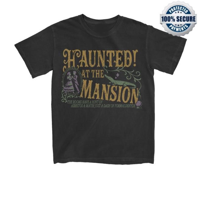 Lostbrostradingco Merch Store Shop Haunted At The Mansion Classic Shirt - Good Tee Store