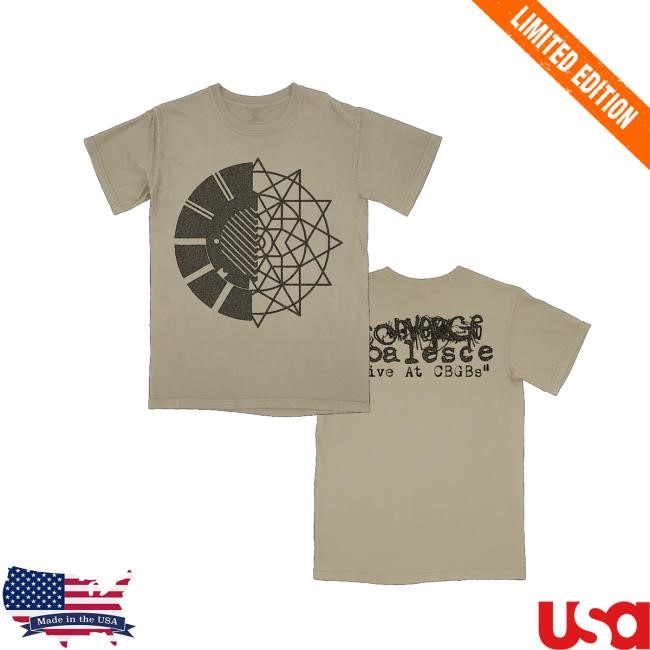 Deathwishinc Merch Converge & Coalesce Live At Cbgbs Symbol Premium Sandstone Sweater - Good Tee Store