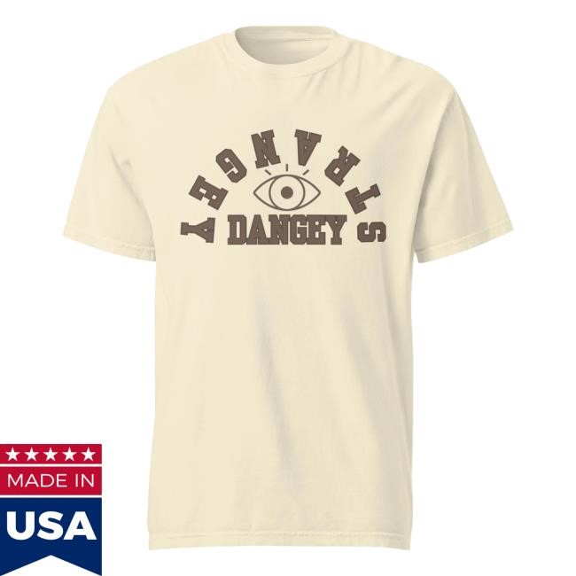 Mwmh Shop Merch Store Strangey Dangey Varsity Tee Shirt - Good Tee Store