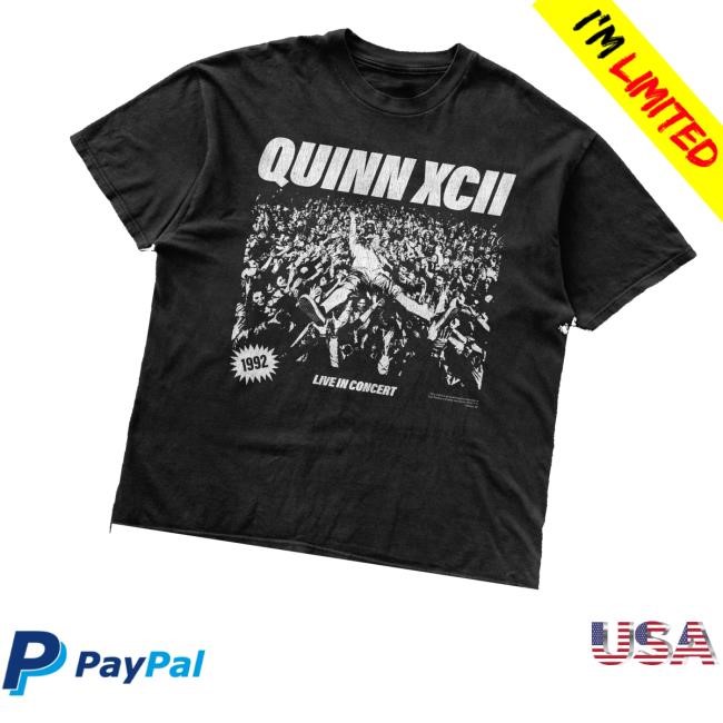 Quinnxcii Shop Live In Concert 1992 T-Shirt - Good Tee Store