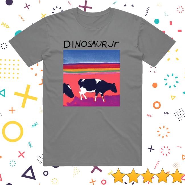 Dinosaur Jr. Without A Sound Cow Sweatshirt Bingo Merch - Good Tee Store
