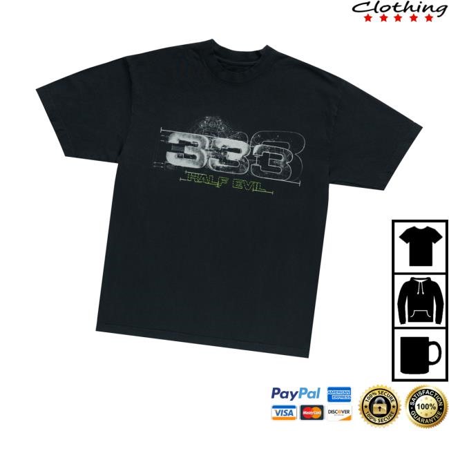 Halfevilco Merch 333 Blueprint Long Sleeve T Shirt - Good Tee Store