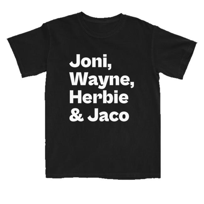 Official Joni  Wayne  Herbie & Jaco New Shirt - Good Tee Store