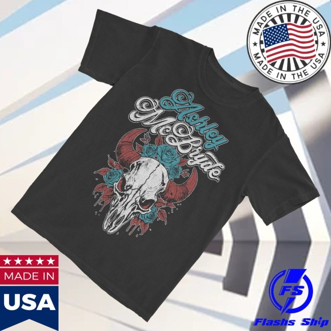 Ashley Mcbryde Merch Coal Skull Shirts - Good Tee Store