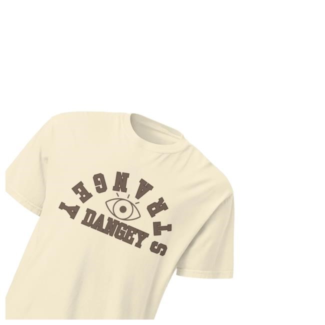 Mwmh Shop Merch Store Strangey Dangey Varsity Tee Shirt - Good Tee Store
