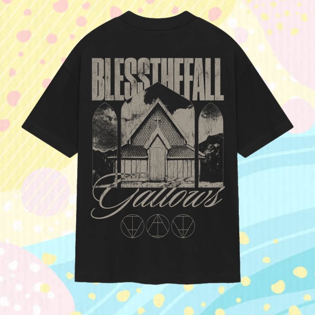Blessthefall Gallows Stained Glass Shirt - Good Tee Store