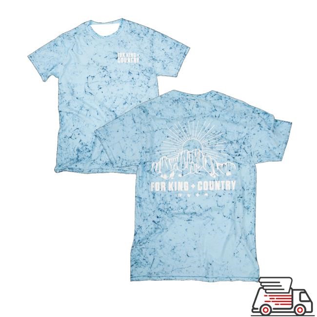 Forkingandcountry Merch Desert Tee Tie Dye - Good Tee Store