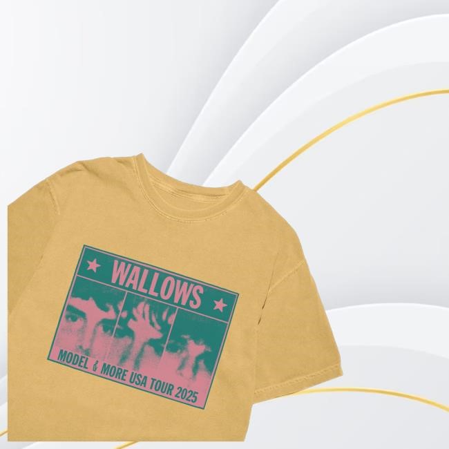Official Wallows Colorblock Faces Sweatshirt - Good Tee Store