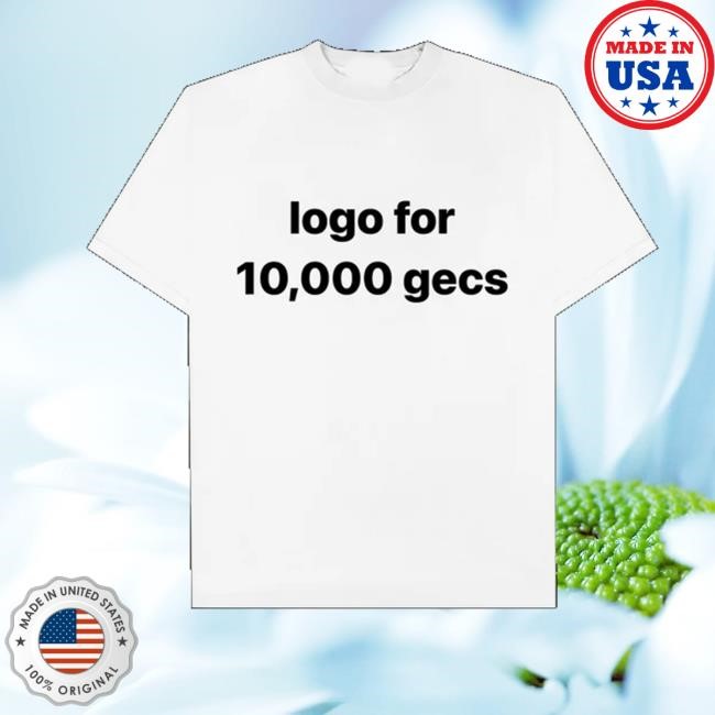 100Gecs Merch Store Shop Logo For 10,000 Gecs T-Shirt, Hoodie, Tank Top, Sweater And Long Sleeve T-Shirt