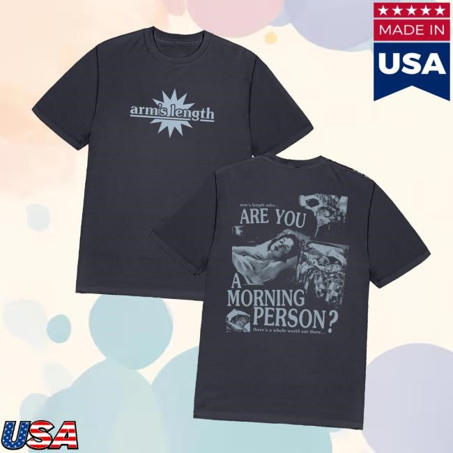 Armslength Merch Store Shop Morning Person Sweatshirt - Good Tee Store