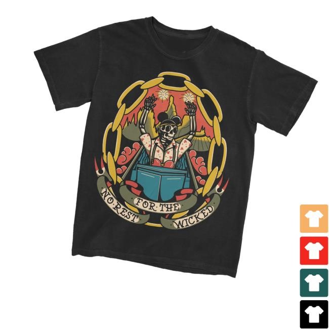 Lostbrostradingco Merch Store Shop No Rest For The Wicked Sweatshirt - Good Tee Store