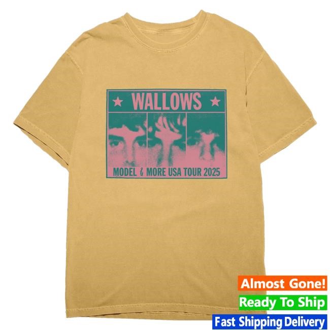 Official Wallows Colorblock Faces Sweatshirt - Good Tee Store