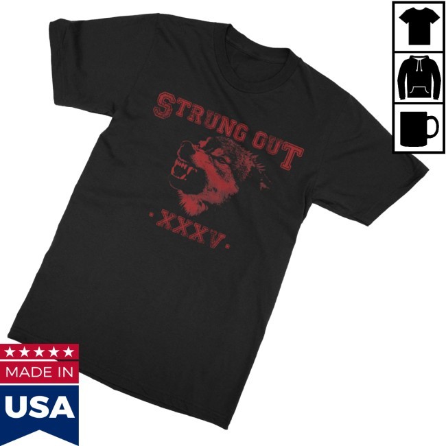 Strung Out Wolf Tee - Good Tee Store