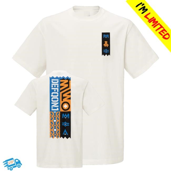 Official Defqon.1 Off-White Loose Fit Long Sleeve Shirt - Good Tee Store
