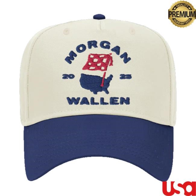Official Morgan Wallen Merch Shop Store Map Cap - Good Tee Store