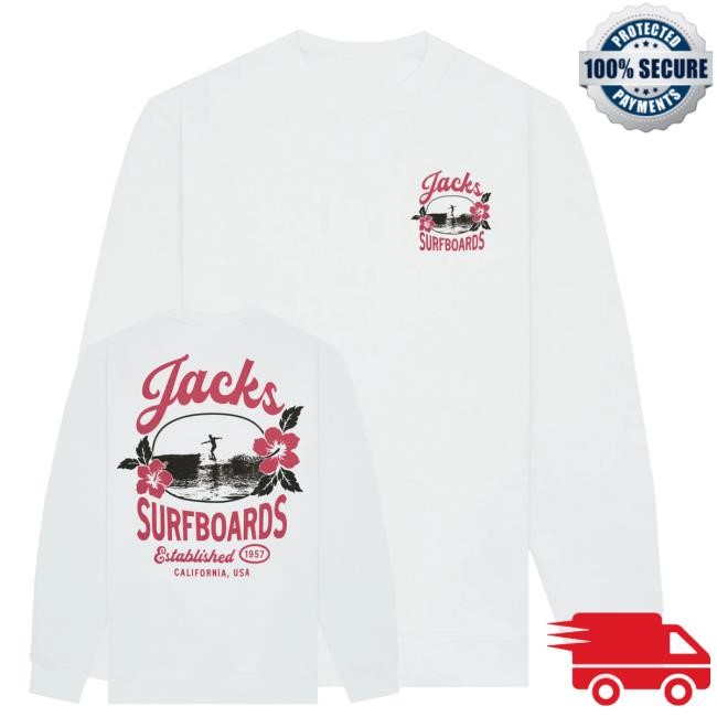 Official Jacks Surfboards Merch Shop Store Tip Toe Summer Series New Shirt - Good Tee Store