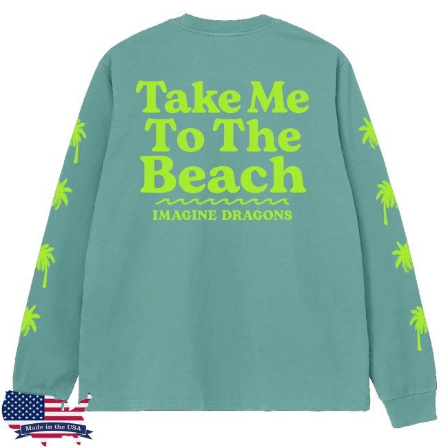 Trending Imagine Dragons Merch Take Me To The Beach Shirts - Good Tee Store