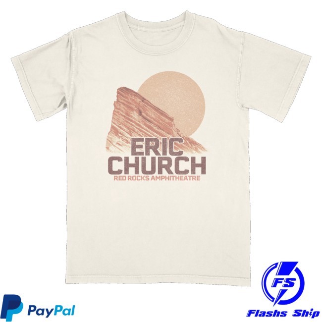 Red Rocks Event Tee Eric Church Merch Store - Good Tee Store