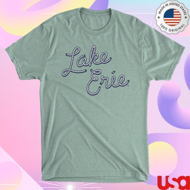 Trending Erie Apparel Merch Lake Erie Rope Shirt - Good Tee Store