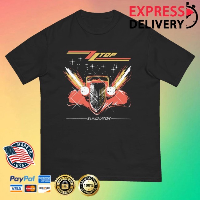 Zz Top Merch Eliminator Illustrated Crewneck Sweatshirt - Good Tee Store