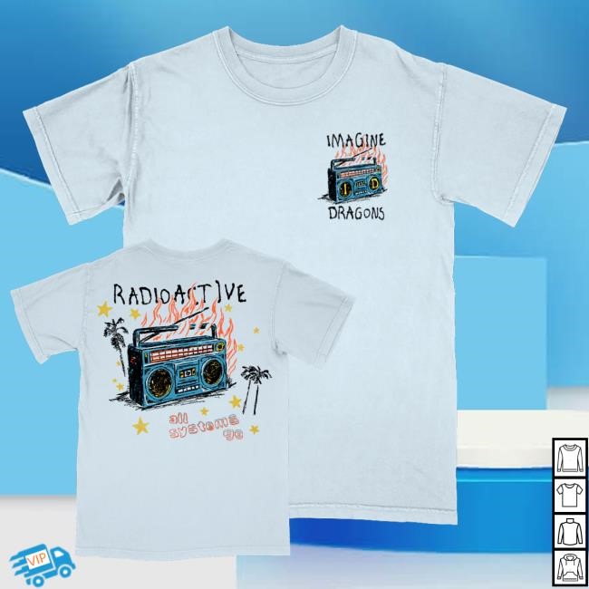 Official Imagine Dragons Music Merch Shop Store Radioactive T Shirts - Good Tee Store