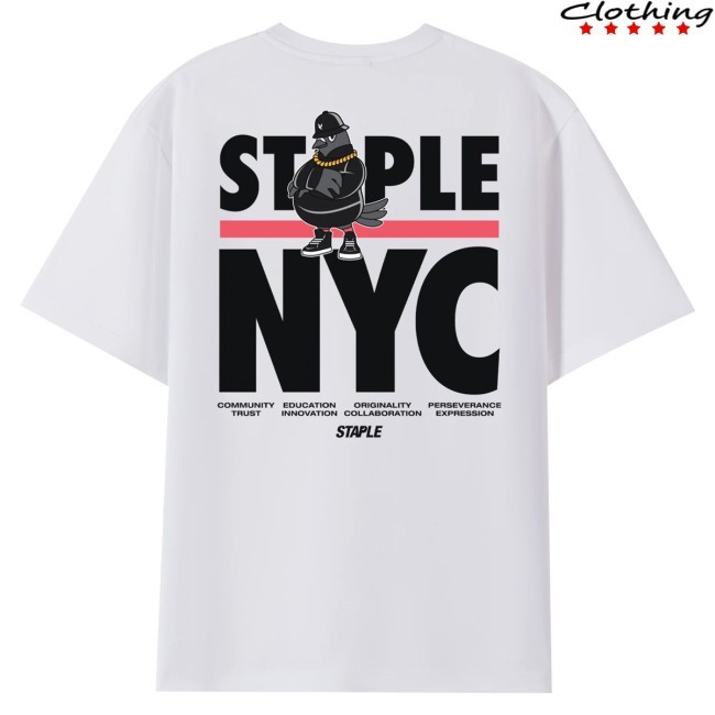 Trending Staple Merch Run Nyc Sweatshirt White - Good Tee Store